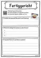 Vorschau - Unterrichtsreihen - Fertiggericht Lückentext mit Wortspeicher Hörverstehen und Suchsel - Seite 3