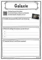 Vorschau - Unterrichtsreihen - Galaxie Lückentext mit Wortspeicher Hörverstehen und Suchsel - Seite 3