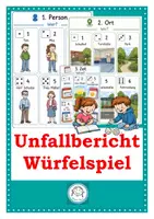 Vorschau - Spiele - Unfallbericht schreiben. Würfelspiel - Deckblatt