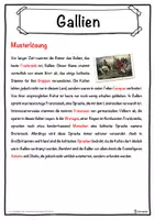 Vorschau - Unterrichtsreihen - Gallien Lückentext mit Wortspeicher Hörverstehen und Suchsel - Seite 2