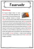 Vorschau - Unterrichtsreihen - Feuerwehr Lückentext mit Wortspeicher Hörverstehen und Suchsel - Seite 2