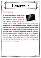 Vorschau - Unterrichtsreihen - Feuerzeug Lückentext mit Wortspeicher Hörverstehen und Suchsel - Seite 2