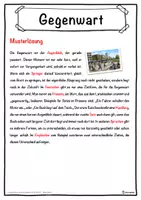 Vorschau - Unterrichtsreihen - Gegenwart Lückentext mit Wortspeicher Hörverstehen und Suchsel - Seite 2