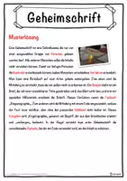 Vorschau - Unterrichtsreihen - Geheimschrift Lückentext mit Wortspeicher Hörverstehen und Suchsel - Seite 2