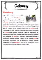 Vorschau - Unterrichtsreihen - Gehweg Lückentext mit Wortspeicher Hörverstehen und Suchsel - Seite 2