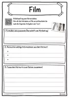 Vorschau - Unterrichtsreihen - Film Lückentext mit Wortspeicher Hörverstehen und Suchsel - Seite 3