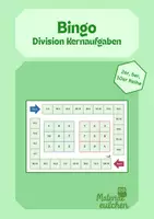 Vorschau - Stationenlernen - FREEBIE: Division Kernaufgaben - Bingo - Deckblatt