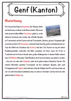 Vorschau - Unterrichtsreihen - Genf (Kanton) Lückentext mit Wortspeicher Hörverstehen und Suchs... - Seite 2