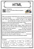 Vorschau - Unterrichtsreihen - HTML Lückentext mit Wortspeicher Hörverstehen und Suchsel - Seite 1