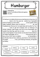 Vorschau - Unterrichtsreihen - Hamburger Lückentext mit Wortspeicher Hörverstehen und Suchsel - Seite 1