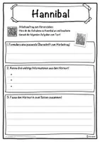 Vorschau - Unterrichtsreihen - Hannibal Lückentext mit Wortspeicher Hörverstehen und Suchsel - Seite 3
