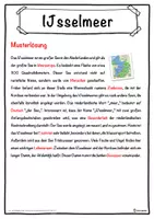 Vorschau - Unterrichtsreihen - IJsselmeer Lückentext mit Wortspeicher Hörverstehen und Suchsel - Seite 2