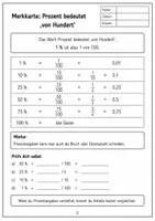 Vorschau - Arbeitsblätter - Prozentrechnung Klasse 7 – Grundlagen-Paket - Seite 2