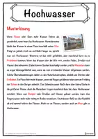 Vorschau - Stundenentwürfe - Hochwasser Lückentext mit Wortspeicher - Naturkatastrophe - Seite 2