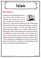 Vorschau - Unterrichtsreihen - Islam Lückentext mit Wortspeicher Hörverstehen und Suchsel - Seite 2