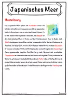 Vorschau - Unterrichtsreihen - Japanisches Meer Lückentext mit Wortspeicher Hörverstehen und Suchsel - Seite 2