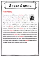 Vorschau - Unterrichtsreihen - Jesse James Lückentext mit Wortspeicher Hörverstehen und Suchsel - Seite 2