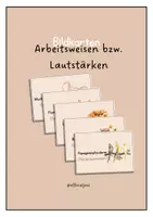 Vorschau - Poster - Bildkarten Lautstärken & Arbeitsformen - Deckblatt