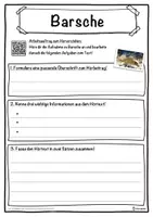 Vorschau - Unterrichtsreihen - Barsche Lückentext mit Wortspeicher Hörverstehen und Suchsel - Seite 3