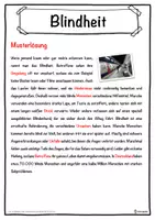 Vorschau - Unterrichtsreihen - Blindheit Lückentext mit Wortspeicher Hörverstehen und Suchsel - Seite 2
