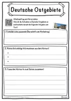 Vorschau - Unterrichtsreihen - Deutsche Ostgebiete Lückentext mit Wortspeicher Hörverstehen und Suchsel - Seite 3