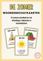 Voorbeeld - Zomer Bundel | Zomerraadsels, Woordenschaatkaarten, Bingo...en nog veel meer! - Pagina 1
