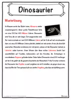 Vorschau - Unterrichtsreihen - Dinosaurier Lückentext mit Wortspeicher Hörverstehen und Suchsel - Seite 2