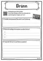 Vorschau - Unterrichtsreihen - Brünn Lückentext mit Wortspeicher Hörverstehen und Suchsel - Seite 3
