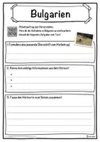 Vorschau - Unterrichtsreihen - Bulgarien Lückentext mit Wortspeicher Hörverstehen und Suchsel - Seite 3