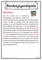 Vorschau - Unterrichtsreihen - Bundesjugendspiele Lückentext mit Wortspeicher Hörverstehen und Suchsel - Seite 2