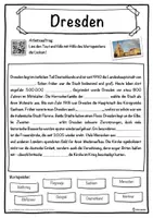 Vorschau - Unterrichtsreihen - Dresden Lückentext mit Wortspeicher Hörverstehen und Suchsel - Seite 1