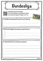 Vorschau - Unterrichtsreihen - Bundesliga Lückentext mit Wortspeicher Hörverstehen und Suchsel - Seite 3