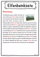Vorschau - Unterrichtsreihen - Elfenbeinküste Lückentext mit Wortspeicher Hörverstehen und Suchsel - Seite 2