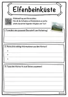 Vorschau - Unterrichtsreihen - Elfenbeinküste Lückentext mit Wortspeicher Hörverstehen und Suchsel - Seite 3