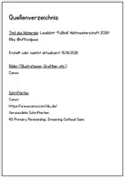 Vorschau - Arbeitsblätter - Leseblatt Fußball Weltmeisterschaft 2026 - Seite 3