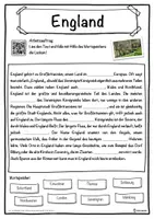 Vorschau - Unterrichtsreihen - England Lückentext mit Wortspeicher Hörverstehen und Suchsel - Seite 1