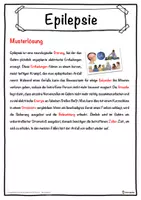 Vorschau - Unterrichtsreihen - Epilepsie Lückentext mit Wortspeicher Hörverstehen und Suchsel - Seite 2