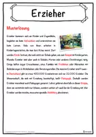 Vorschau - Unterrichtsreihen - Erzieher Lückentext mit Wortspeicher Hörverstehen und Suchsel - Seite 2