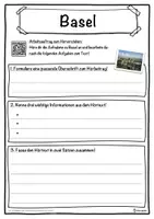 Vorschau - Unterrichtsreihen - Basel Lückentext mit Wortspeicher Hörverstehen und Suchsel - Seite 3