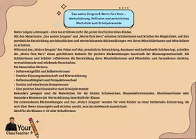 Vorschau - Anderer Materialtyp - Das wahre Zeugnis & Worte fürs Herz, Schuljahresende - Seite 1