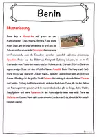 Vorschau - Unterrichtsreihen - Benin Lückentext mit Wortspeicher Hörverstehen und Suchsel - Seite 2