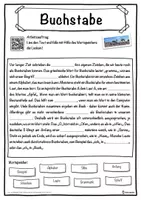 Vorschau - Unterrichtsreihen - Buchstabe Lückentext mit Wortspeicher Hörverstehen und Suchsel - Seite 1