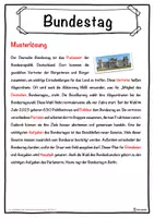 Vorschau - Unterrichtsreihen - Bundestag Lückentext mit Wortspeicher Hörverstehen und Suchsel - Seite 2