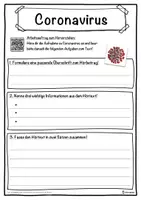 Vorschau - Unterrichtsreihen - Coronavirus Lückentext mit Wortspeicher Hörverstehen und Suchsel - Seite 3