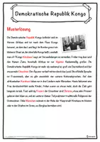 Vorschau - Unterrichtsreihen - Demokratische Republik Kongo Lückentext mit Wortspeicher Hörverstehen und Suchsel - Seite 2