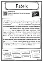 Vorschau - Unterrichtsreihen - Fabrik Lückentext mit Wortspeicher Hörverstehen und Suchsel - Seite 1