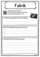 Vorschau - Unterrichtsreihen - Fabrik Lückentext mit Wortspeicher Hörverstehen und Suchsel - Seite 3