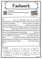 Vorschau - Unterrichtsreihen - Fachwerk Lückentext mit Wortspeicher Hörverstehen und Suchsel - Seite 1