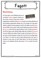 Vorschau - Unterrichtsreihen - Fagott Lückentext mit Wortspeicher Hörverstehen und Suchsel - Seite 2