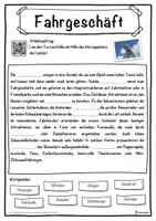 Vorschau - Unterrichtsreihen - Fahrgeschäft Lückentext mit Wortspeicher Hörverstehen und Suchsel - Seite 1